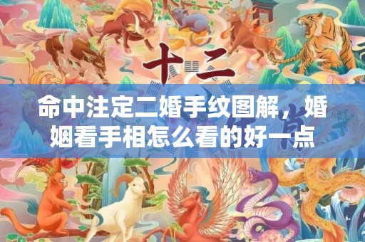 命中注定二婚手纹图解，婚姻看手相怎么看的好一点