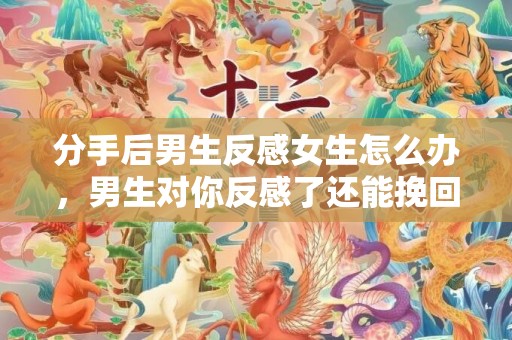 分手后男生反感女生怎么办，男生对你反感了还能挽回吗