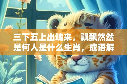 三下五上出魂来，飘飘然然是何人是什么生肖，成语解释落实
