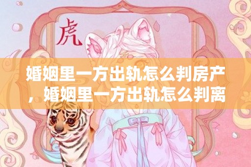 婚姻里一方出轨怎么判房产，婚姻里一方出轨怎么判离婚