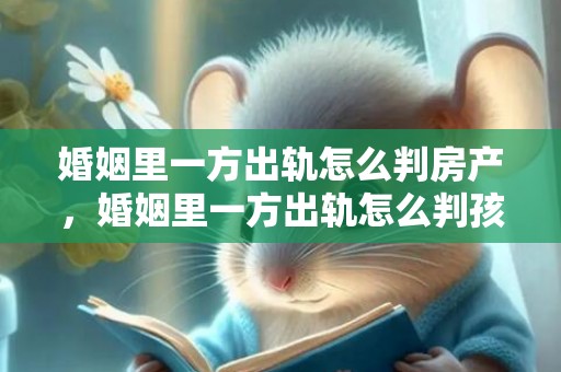 婚姻里一方出轨怎么判房产，婚姻里一方出轨怎么判孩子