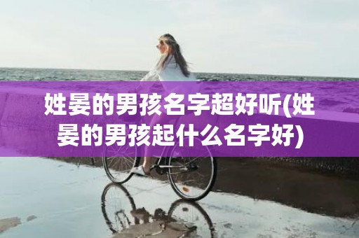 姓晏的男孩名字超好听(姓晏的男孩起什么名字好)