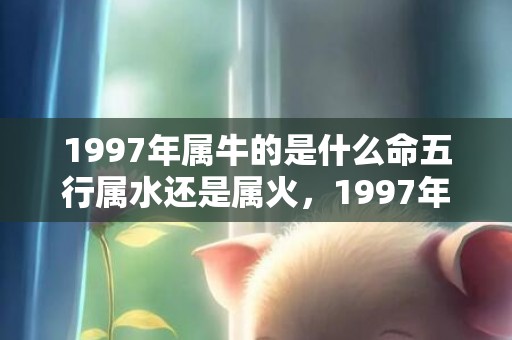 1997年属牛的是什么命五行属水还是属火，1997年属牛的男孩命运好不好 事业上很容易获得成功