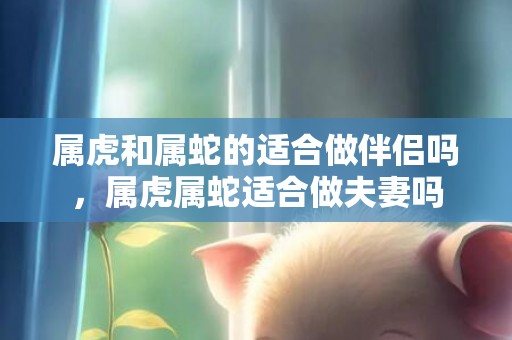 属虎和属蛇的适合做伴侣吗，属虎属蛇适合做夫妻吗