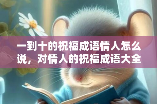 一到十的祝福成语情人怎么说，对情人的祝福成语大全