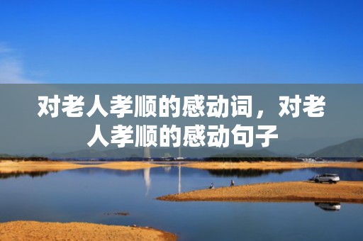 对老人孝顺的感动词，对老人孝顺的感动句子