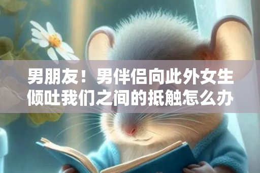男朋友！男伴侣向此外女生倾吐我们之间的抵触怎么办？男伴侣和此外女生抱怨