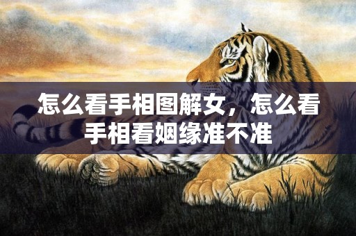 怎么看手相图解女，怎么看手相看姻缘准不准