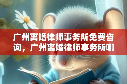 广州离婚律师事务所免费咨询，广州离婚律师事务所哪家好