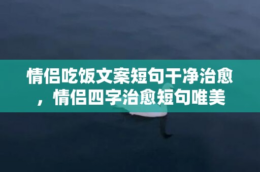 情侣吃饭文案短句干净治愈，情侣四字治愈短句唯美
