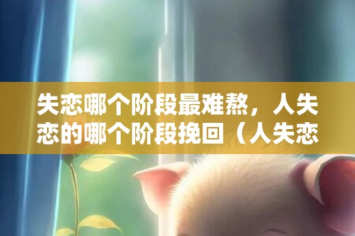 失恋哪个阶段最难熬，人失恋的哪个阶段挽回（人失恋的哪个阶段挽回最快）