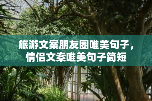 旅游文案朋友圈唯美句子，情侣文案唯美句子简短