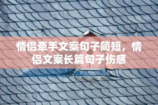 情侣牵手文案句子简短，情侣文案长篇句子伤感