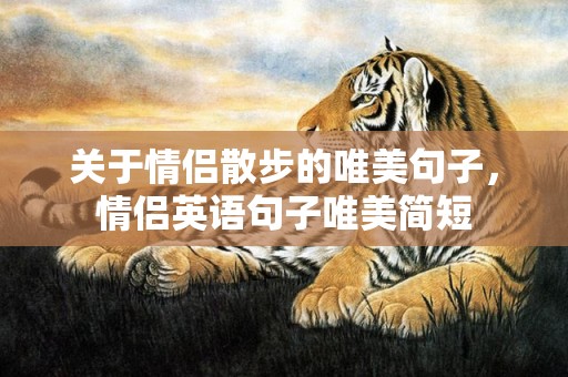 关于情侣散步的唯美句子，情侣英语句子唯美简短