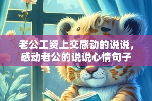 老公工资上交感动的说说，感动老公的说说心情句子
