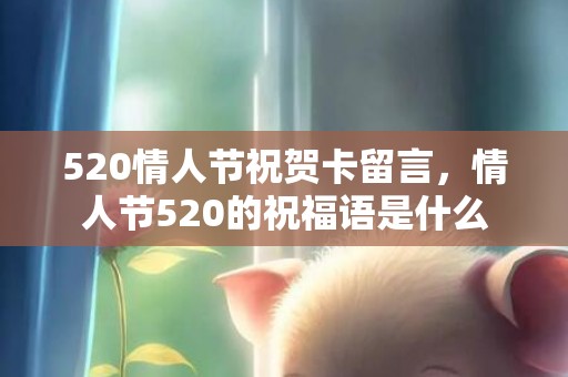 520情人节祝贺卡留言，情人节520的祝福语是什么