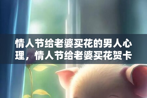情人节给老婆买花的男人心理，情人节给老婆买花贺卡
