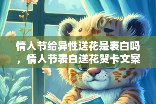 情人节给异性送花是表白吗，情人节表白送花贺卡文案