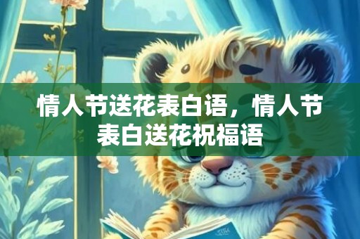 情人节送花表白语，情人节表白送花祝福语