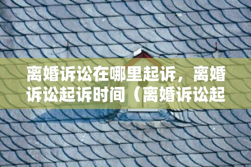 离婚诉讼在哪里起诉，离婚诉讼起诉时间（离婚诉讼起诉时间是多久）