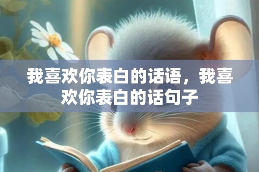 我喜欢你表白的话语，我喜欢你表白的话句子