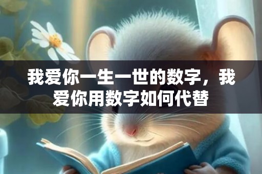 我爱你一生一世的数字，我爱你用数字如何代替