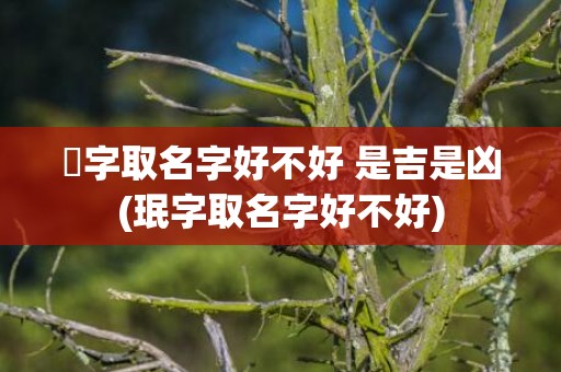 崟字取名字好不好 是吉是凶(珉字取名字好不好)
