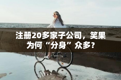 注册20多家子公司，笑果为何“分身”众多？