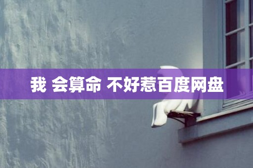 我 会算命 不好惹百度网盘