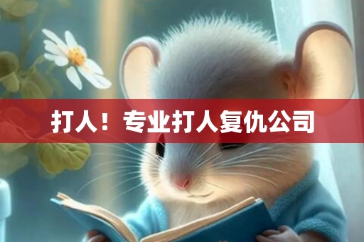 打人！专业打人复仇公司