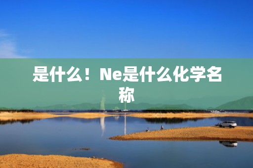 是什么！Ne是什么化学名称