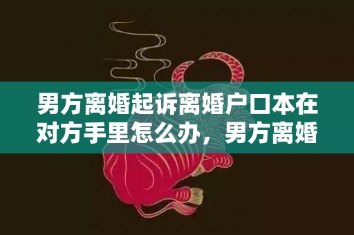 男方离婚起诉离婚户口本在对方手里怎么办，男方离婚起诉离婚条件（男方起诉离婚的条件是什么）