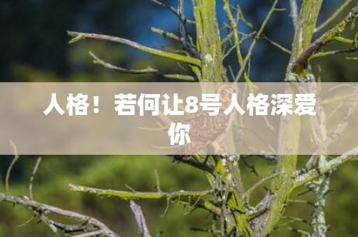 人格！若何让8号人格深爱你