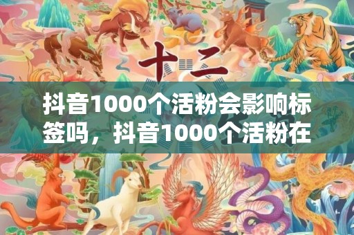 抖音1000个活粉会影响标签吗，抖音1000个活粉在哪买