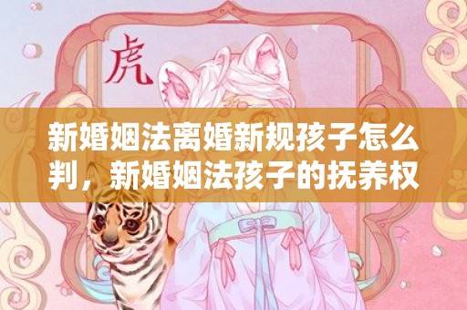 新婚姻法离婚新规孩子怎么判，新婚姻法孩子的抚养权规定