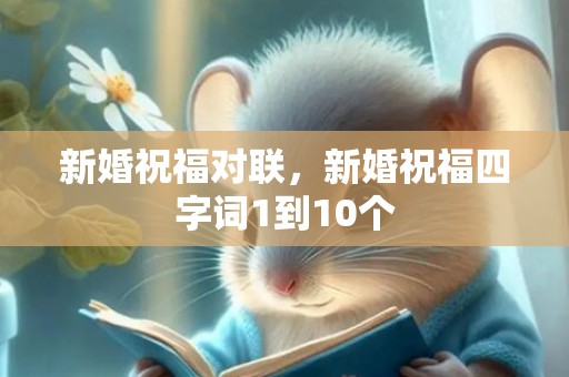 新婚祝福对联，新婚祝福四字词1到10个