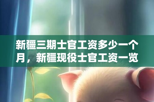新疆三期士官工资多少一个月，新疆现役士官工资一览表