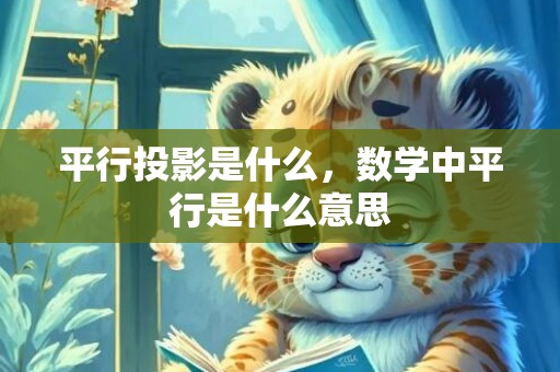 平行投影是什么，数学中平行是什么意思