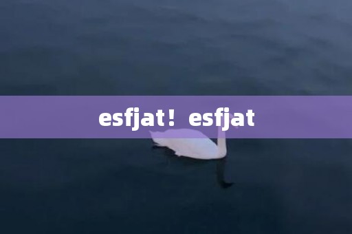 esfjat！esfjat