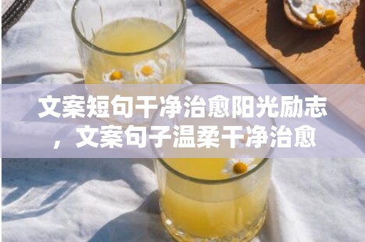 文案短句干净治愈阳光励志，文案句子温柔干净治愈