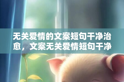 无关爱情的文案短句干净治愈，文案无关爱情短句干净
