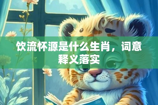 饮流怀源是什么生肖，词意释义落实