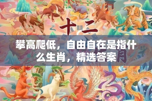 攀高爬低，自由自在是指什么生肖，精选答案