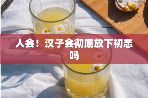 人会！汉子会彻底放下初恋吗