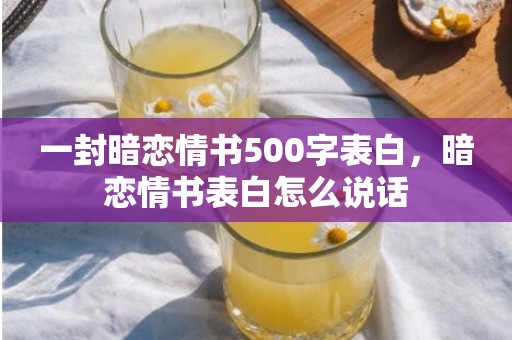 一封暗恋情书500字表白，暗恋情书表白怎么说话
