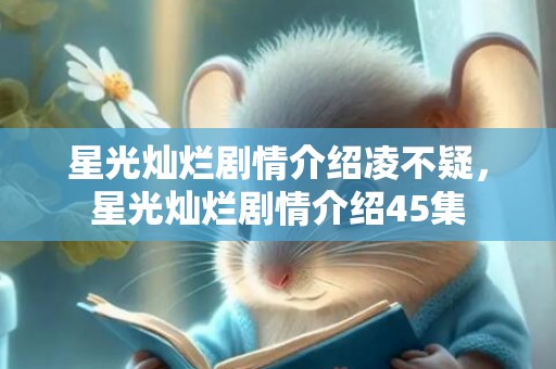 星光灿烂剧情介绍凌不疑，星光灿烂剧情介绍45集
