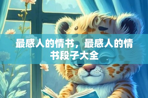 最感人的情书，最感人的情书段子大全