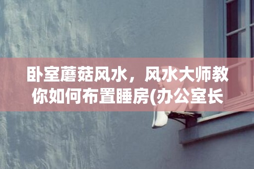 卧室蘑菇风水，风水大师教你如何布置睡房(办公室长蘑菇风水预兆)