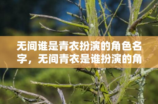 无间谁是青衣扮演的角色名字，无间青衣是谁扮演的角色