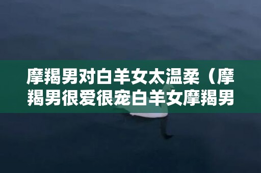 摩羯男对白羊女太温柔（摩羯男很爱很宠白羊女摩羯男会有多宠白羊女）